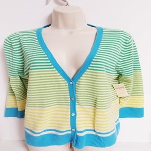 Coldwater Creek Cashmere Cardigan Sweater Large